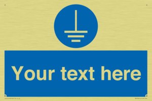 Custom Connect to Earth Sign